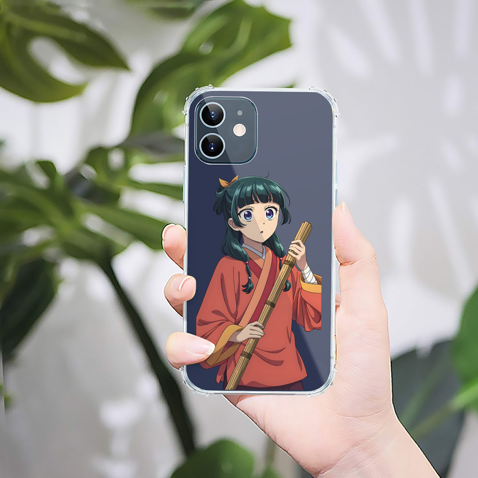 （画像用） 薬屋のひとりごと The Apothecary Diaries 【iPhone 12シリーズ対応】透明スマホケース（クリアソフトケース）